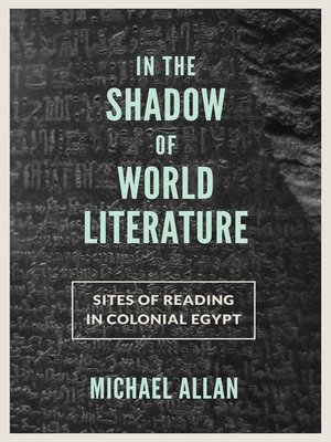 cover image of In the Shadow of World Literature